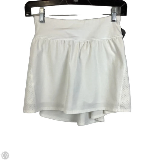 Athletic Skort By Spanx In White, Size: Xs