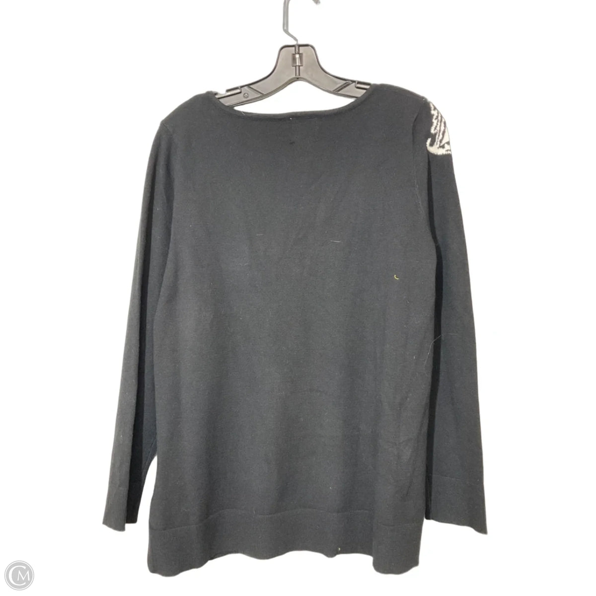 Sweater By Ruby Rd In Black & White, Size: S