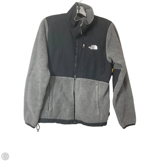 Jacket Fleece By The North Face In Black & Grey, Size: M