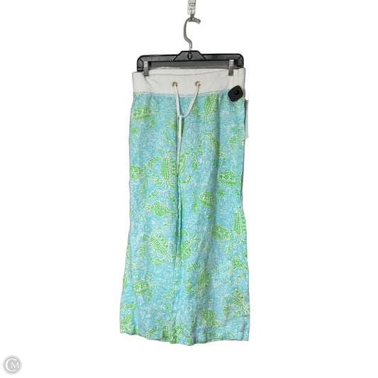 Pants Designer By Lilly Pulitzer In Blue & Green, Size: S