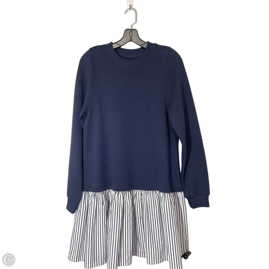 Dress Casual Short By Addison Bay In Blue & White, Size: S