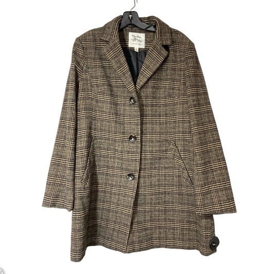 Coat Other By Clothes Mentor In Brown, Size: Xl