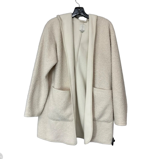 Sweater Cardigan By Joie In Cream, Size: M