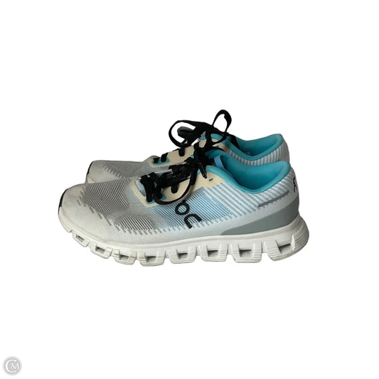 Shoes Athletic By On Cloud In Blue & Grey, Size: 8