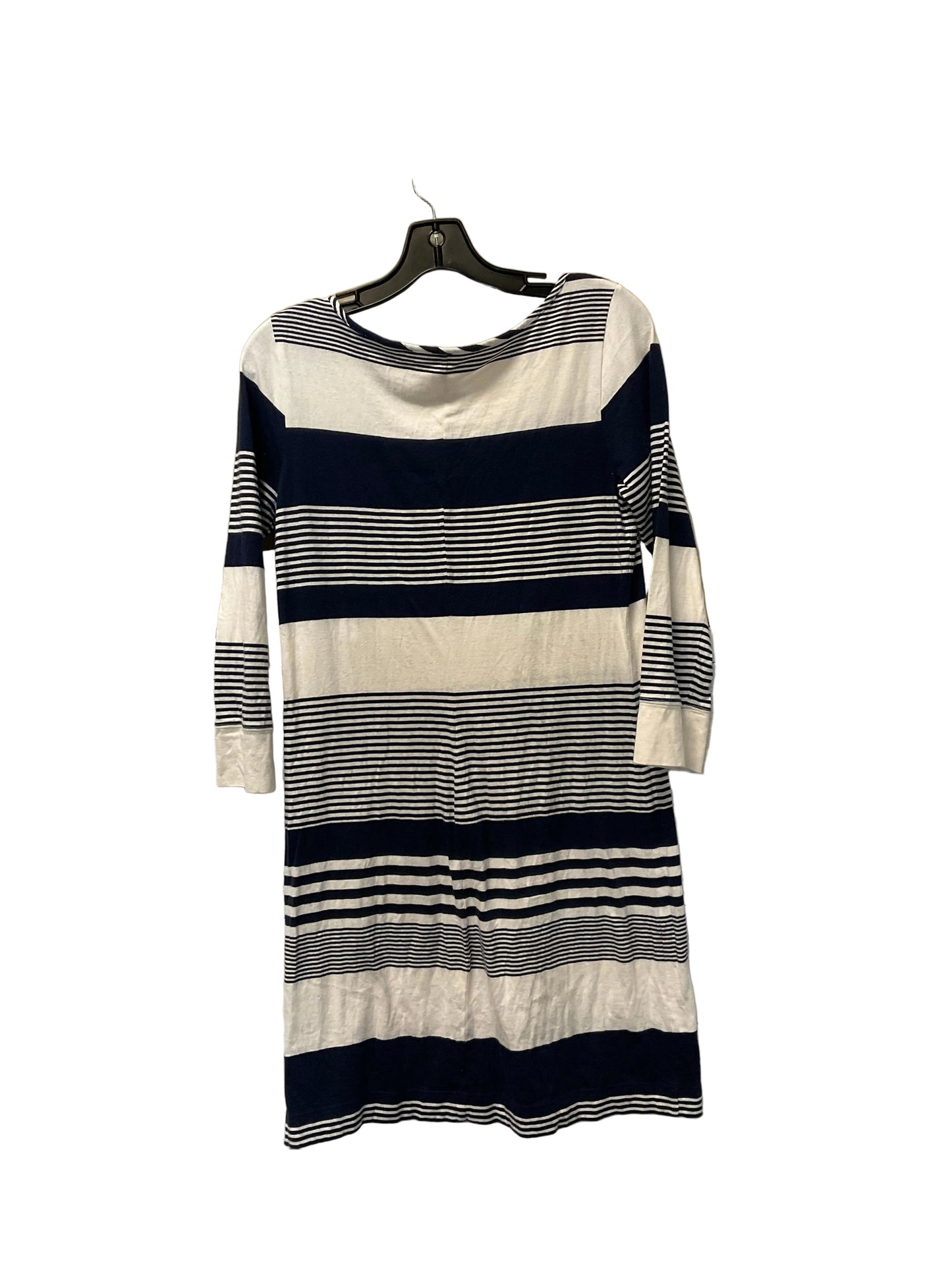 Dress Designer By Lilly Pulitzer In Blue & White, Size: M
