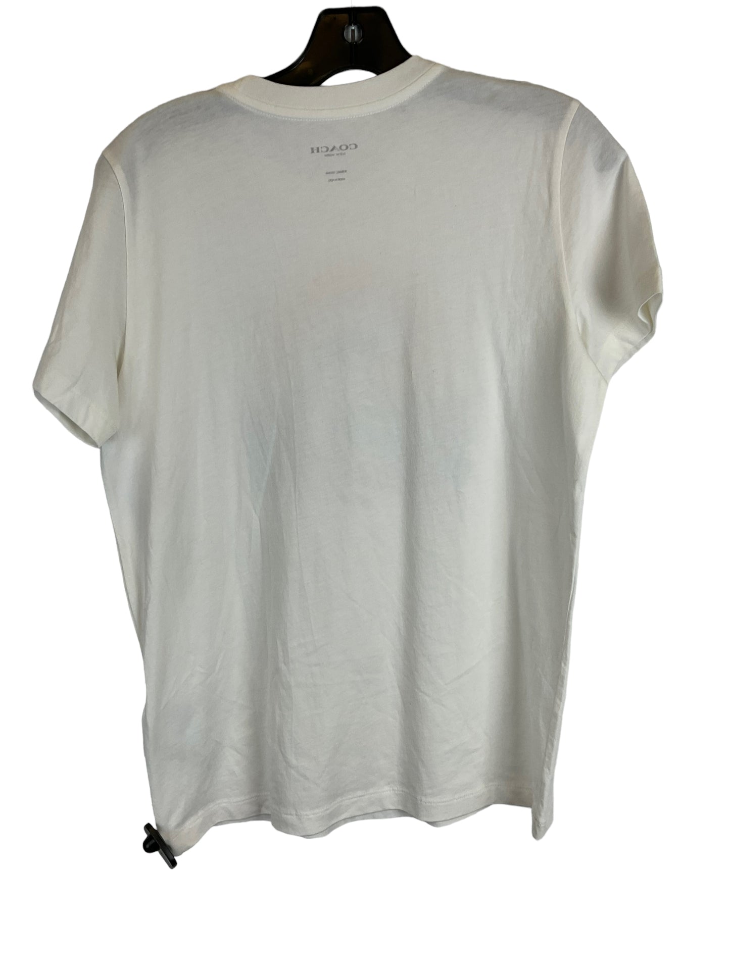 Top Short Sleeve Designer By Coach  Size: Xs