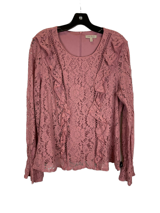 Top Long Sleeve By Wondery  Size: 1x