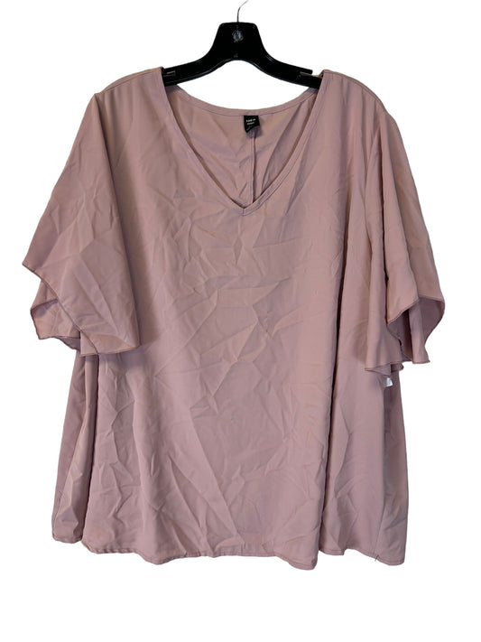 Top Short Sleeve By Shein  Size: 4x