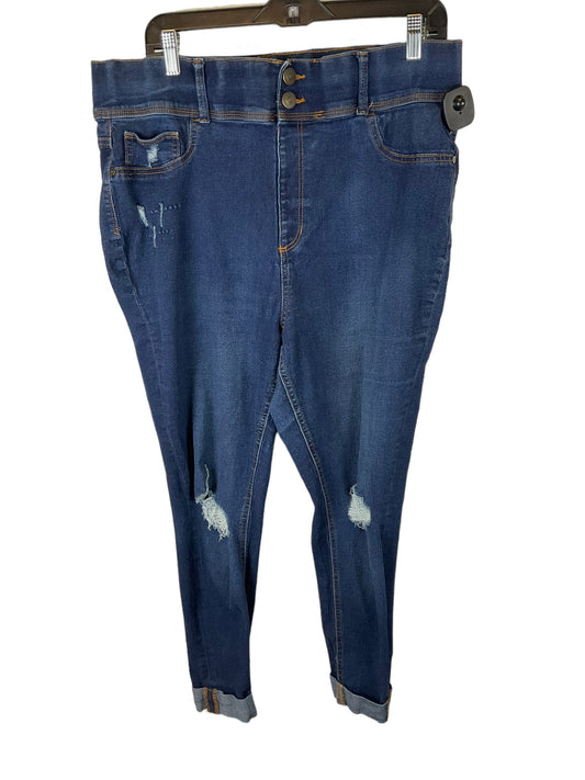 Jeans Straight By Just Be  Size: 2x